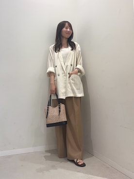 ainoさん(レディース・156cm)の夏コーディネート