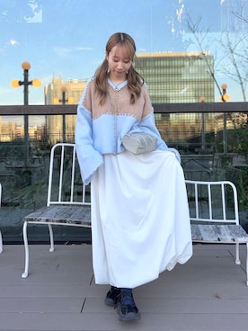 ainoさん（レディース・157cm）の冬コーディネート