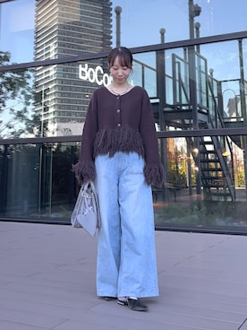 「SENSE OF PLACE by URBAN RESEARCH（センスオブプレイスバイアーバンリサーチ）のアイテム（パンプス）」を使った、ainoさん（レディース・156cm）の秋コーディネート