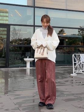 ainoさん（レディース・157cm）の冬コーディネート