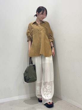 ainoさん（レディース・156cm）の夏コーディネート