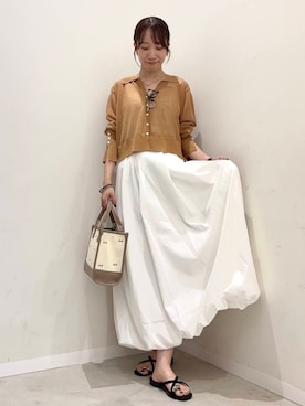 ainoさん（レディース・157cm）の夏コーディネート