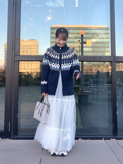 洗濯可』ノルディックジップセーター（ニット/セーター）｜SENSE OF