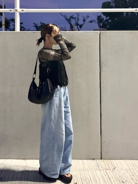 「アイテム（キャミソール）」を使った、ainoさん（レディース・156cm・20代）の夏コーディネート