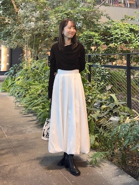 ainoさん（レディース・156cm）の冬コーディネート