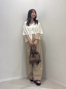 ainoさん（レディース・156cm）の夏コーディネート