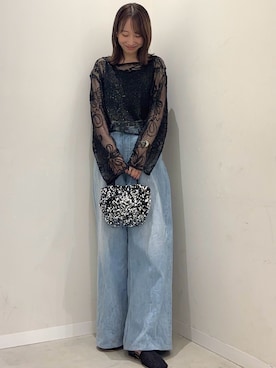 「アイテム（タンクトップ）」を使った、ainoさん（レディース・156cm・20代）の夏コーディネート