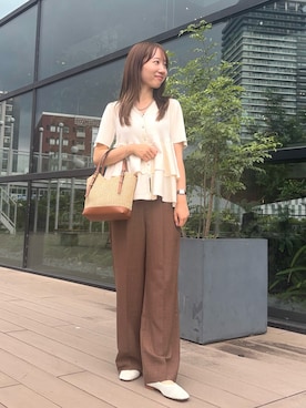 ainoさん(レディース・156cm)の夏コーディネート