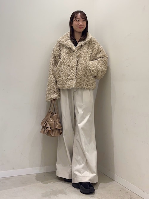 プードルファーミドルジャケット（ブルゾン）｜SENSE OF PLACE by