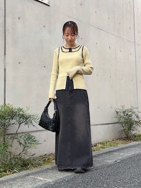 ainoさん（レディース・156cm）の冬コーディネート