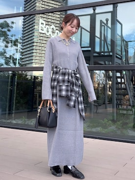 ainoさん（骨格ウェーブ・レディース・156cm）の秋コーディネート