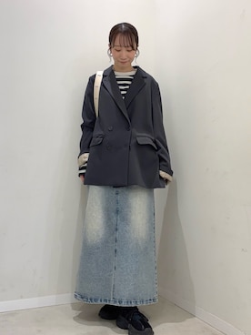 ainoさん（レディース・156cm）の冬コーディネート