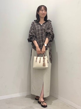 ainoさん（レディース・157cm）の夏コーディネート