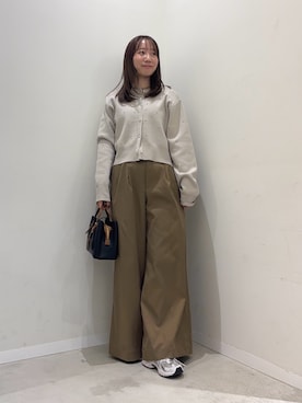 ainoさん（レディース・156cm）の冬コーディネート