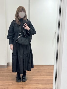 「KBF（ケイビーエフ）のアイテム（ジャケット/アウター）」を使った、nerimonochanさん（レディース・160cm）の春コーディネート