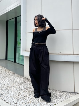 李　相美さん（レディース・162cm）の春コーディネート