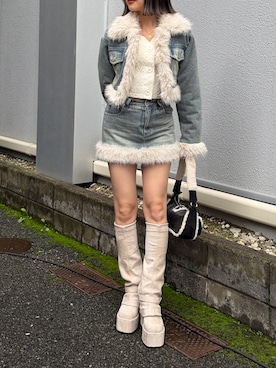 李 相美さん(レディース・162cm)の秋コーディネート