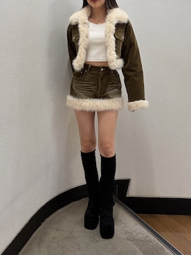 李 相美さん(レディース・162cm)の秋コーディネート