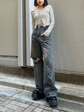 李 相美さん(レディース・162cm)の春コーディネート