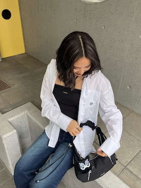 李　相美さん（レディース・162cm）の春コーディネート