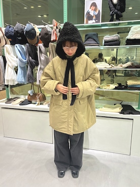 Rinaさん(レディース・158cm)の冬コーディネート