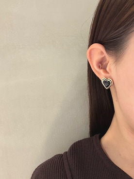 「SMELLY（スメリー）のアイテム」を使った、　　Rinaさん（レディース・158cm）の冬コーディネート