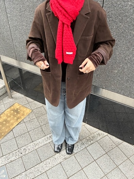 「SENSEOFPLACE」｜「アイテム（アクセサリー）」を使った、　　Rinaさん（レディース・158cm）の秋コーディネート