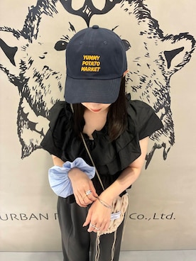 「KBF（ケイビーエフ）のアイテム」を使った、　　Rinaさん（レディース・158cm）の夏コーディネート
