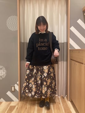 ちひろさん（レディース・155cm）の冬コーディネート