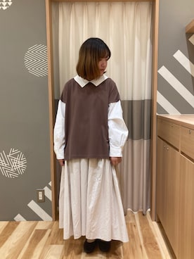 ちひろさん（レディース・155cm）の秋コーディネート