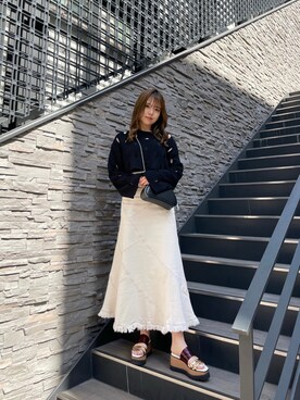 松井みゆさん(レディース・165cm)の春コーディネート