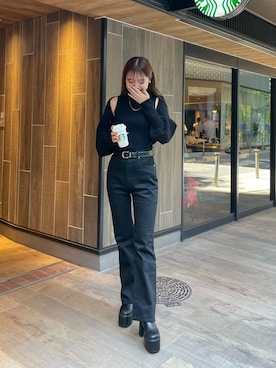 松井みゆさん(レディース・165cm)の秋コーディネート