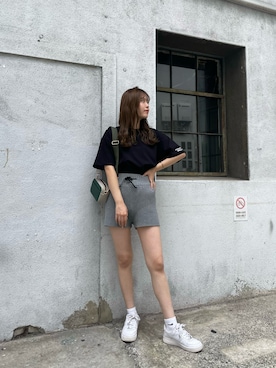 松井みゆさん（レディース・165cm）の夏コーディネート