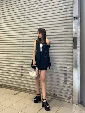 松井みゆさん(レディース・165cm)の夏コーディネート