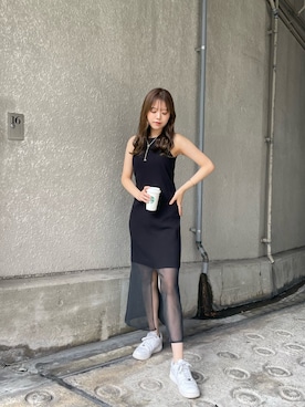 松井みゆさん（レディース・165cm）の夏コーディネート