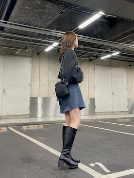 松井みゆさん(レディース・165cm)の冬コーディネート