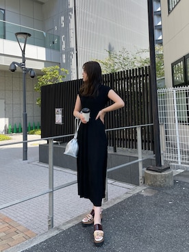 松井みゆさん（レディース・165cm）の春コーディネート