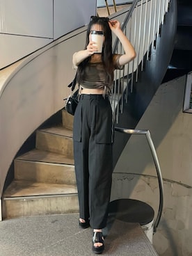 松井みゆさん（レディース・165cm）の春コーディネート
