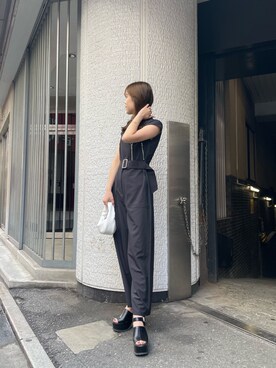 松井みゆさん（レディース・165cm）の春コーディネート