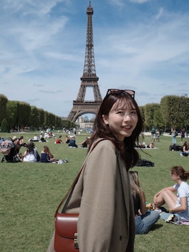 「アイテム（テーラードジャケット）」を使った、Eileen 🐯さん（レディース・155cm・20代）の秋コーディネート