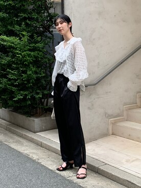 moeさん（レディース・168cm）の春コーディネート