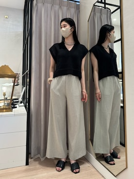 moeさん（レディース・168cm）の春コーディネート