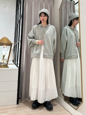 moeさん（レディース・168cm）の冬コーディネート