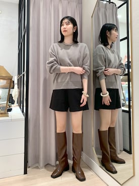 moeさん（レディース・168cm）の秋コーディネート