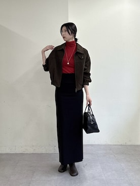 moeさん（レディース・169cm）の秋コーディネート