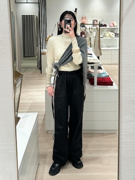 moeさん（レディース・168cm）の冬コーディネート