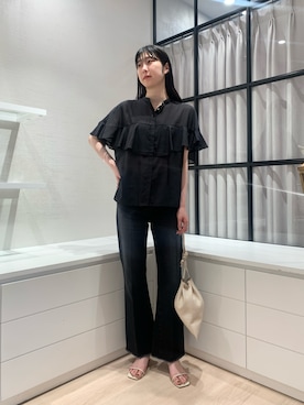 moeさん（レディース・168cm）の春コーディネート