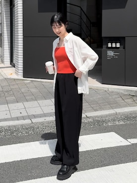 moeさん（レディース・168cm）の春コーディネート