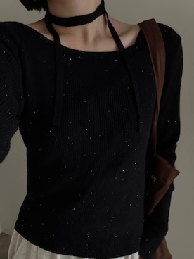 「LOWRYS FARM（ローリーズファーム）のアイテム（ニット/セーター）」を使った、ｎａｒｕｍｉさん（レディース・163cm）の秋コーディネート