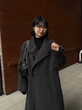 「アイテム（メガネ）」を使った、ｎａｒｕｍｉさん（レディース・163cm・20代）の秋コーディネート